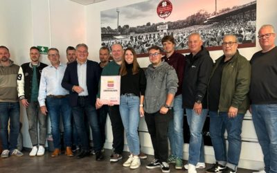 Qualitätssiegel für das Fanprojekt Oberhausen